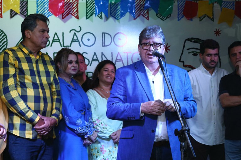 João Azevêdo abre 34° Salão do Artesanato em Campina e destaca ações do Governo na valorização do segmento