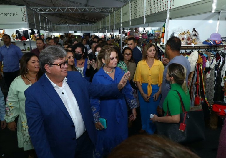 João Azevêdo abre 34° Salão do Artesanato em Campina e destaca ações do Governo na valorização do segmento