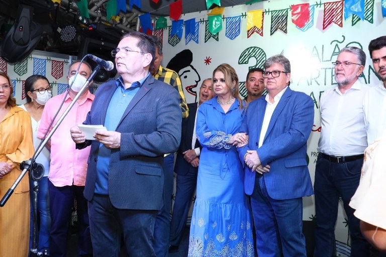 João Azevêdo abre 34° Salão do Artesanato em Campina e destaca ações do Governo na valorização do segmento