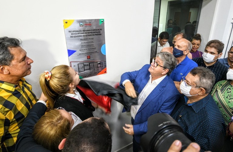 João Azevêdo inaugura Escritório da Representação Institucional de Campina Grande e órgãos do estado passam a funcionar no local