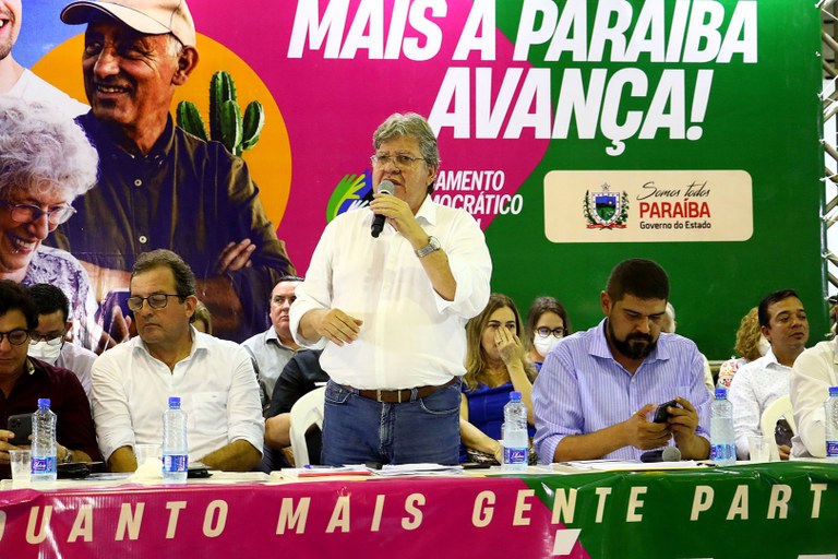 João Azevêdo presta contas no ODE de Sousa com recorde de participação