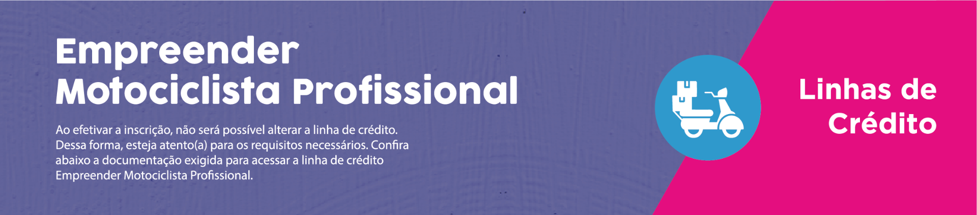 Empreender Motociclista Profissional