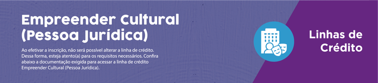 Empreender Cultural Pessoa Jurídica